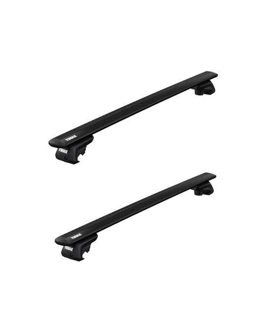 Ford THULE Extra Long Heavy Duty HD Cross Bars Kit Of Two Black