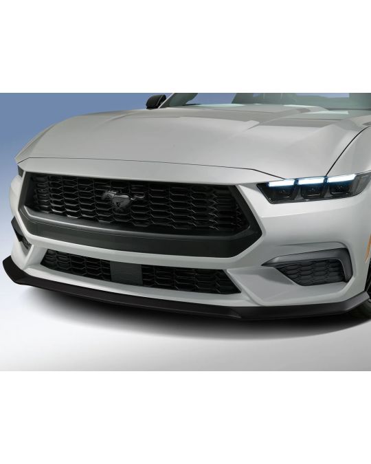 Ford Satin Black Front Fascia Splitter Kit By AirDesign For Base & GT Models