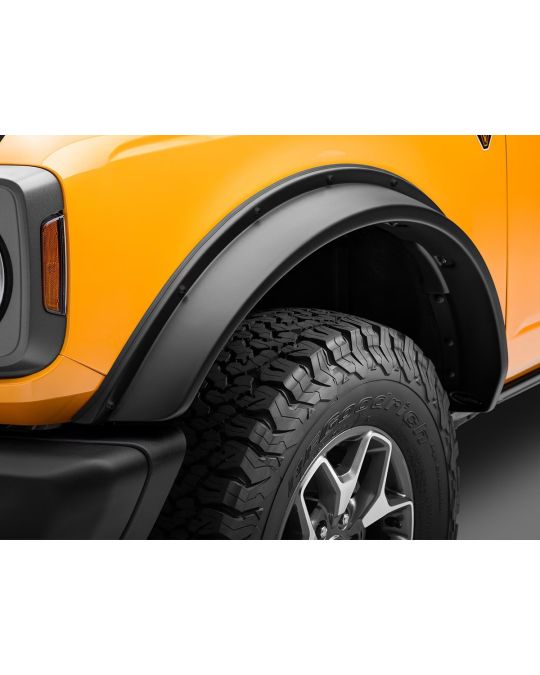 Ford Retro Off Road Fender Flares Black Textured Bolt On Appearance Kit Of Four For Two Door