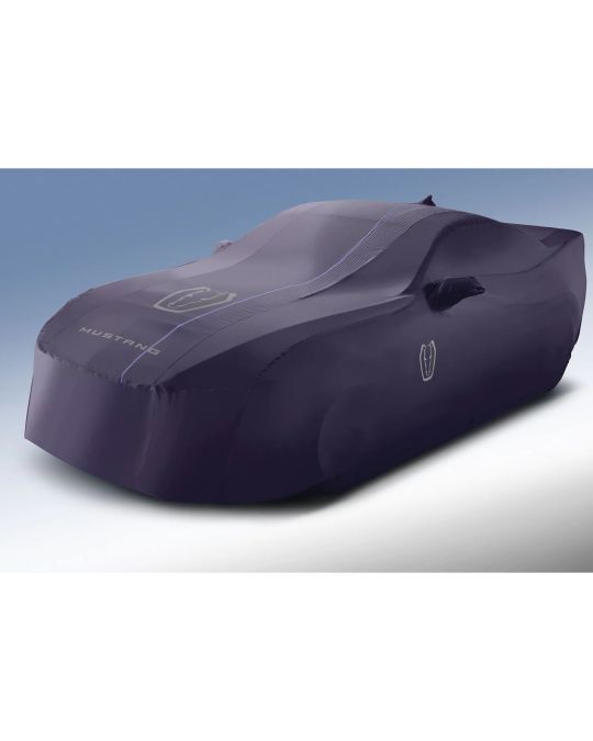 Ford Outdoor Car Cover For High Wing HP Dark Horse In Dark Blue Color