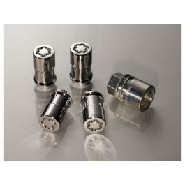 Ford Wheel Locks - Chrome-Plated For Exposed Lugs