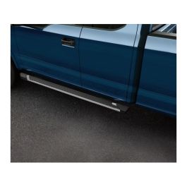 Ford Step Bars - 5" Chromed Aluminum - Super Crew Angular