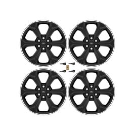 Ford Performance 22x9.5 Inch Wheels Kit Of Four Gloss Black With