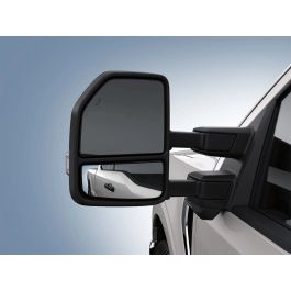 Ford Black Trailer Tow Mirrors Manual Telescoping For Trucks With 360 Camera