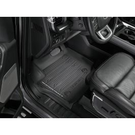 Ford Black 3-Piece Tray Style Floor Liner For Carpet Flooring For