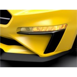 Ford Parking Lamp Curtains - Gloss Black, VJR3Z-17E810-B