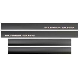 Ford Black Platinum Stainless Steel Door Sill Plates By Putco Four