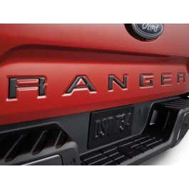 Ford Tufskinz Matte Black Domed RANGER Tailgate Letters, VR1WZ