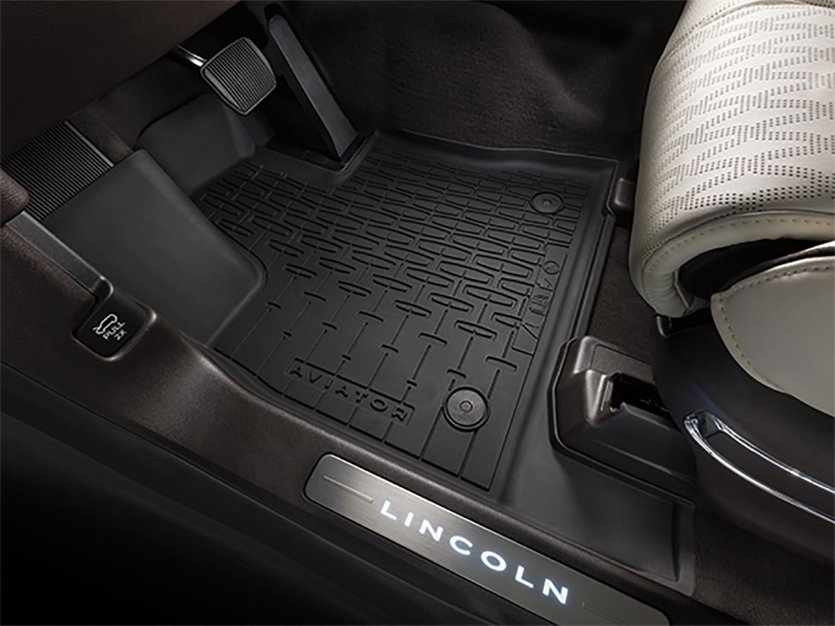 Ford Floor Liners Tray Style Kit Of Four, LC5Z-7813300-AA