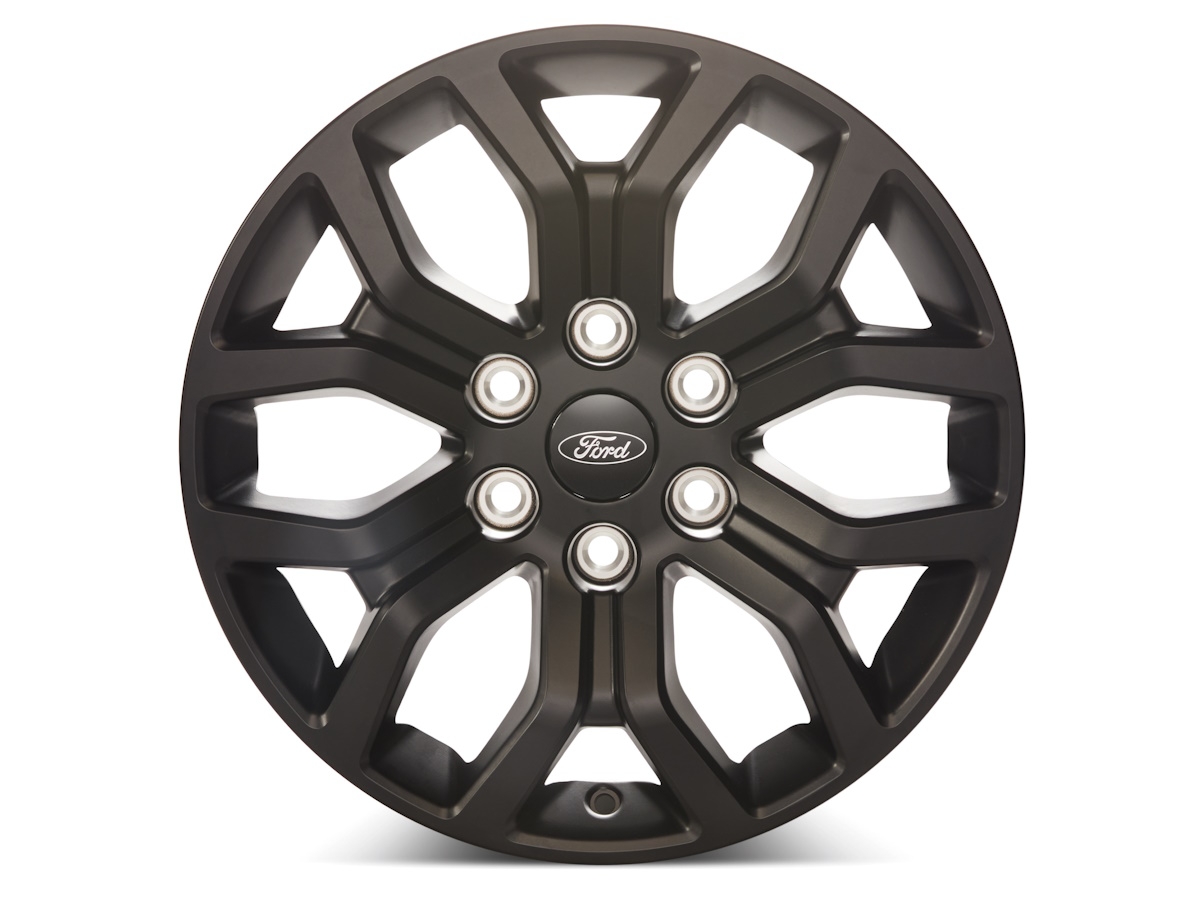 Ford Performance 18x7.5-Inch Matte Black Wheels Kit Of Four With