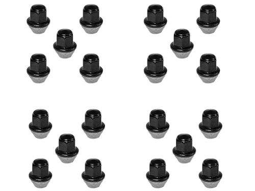 Ford Performance Black Wheel Lug Nuts Kit Of 20 M14x1.5, M-1012K