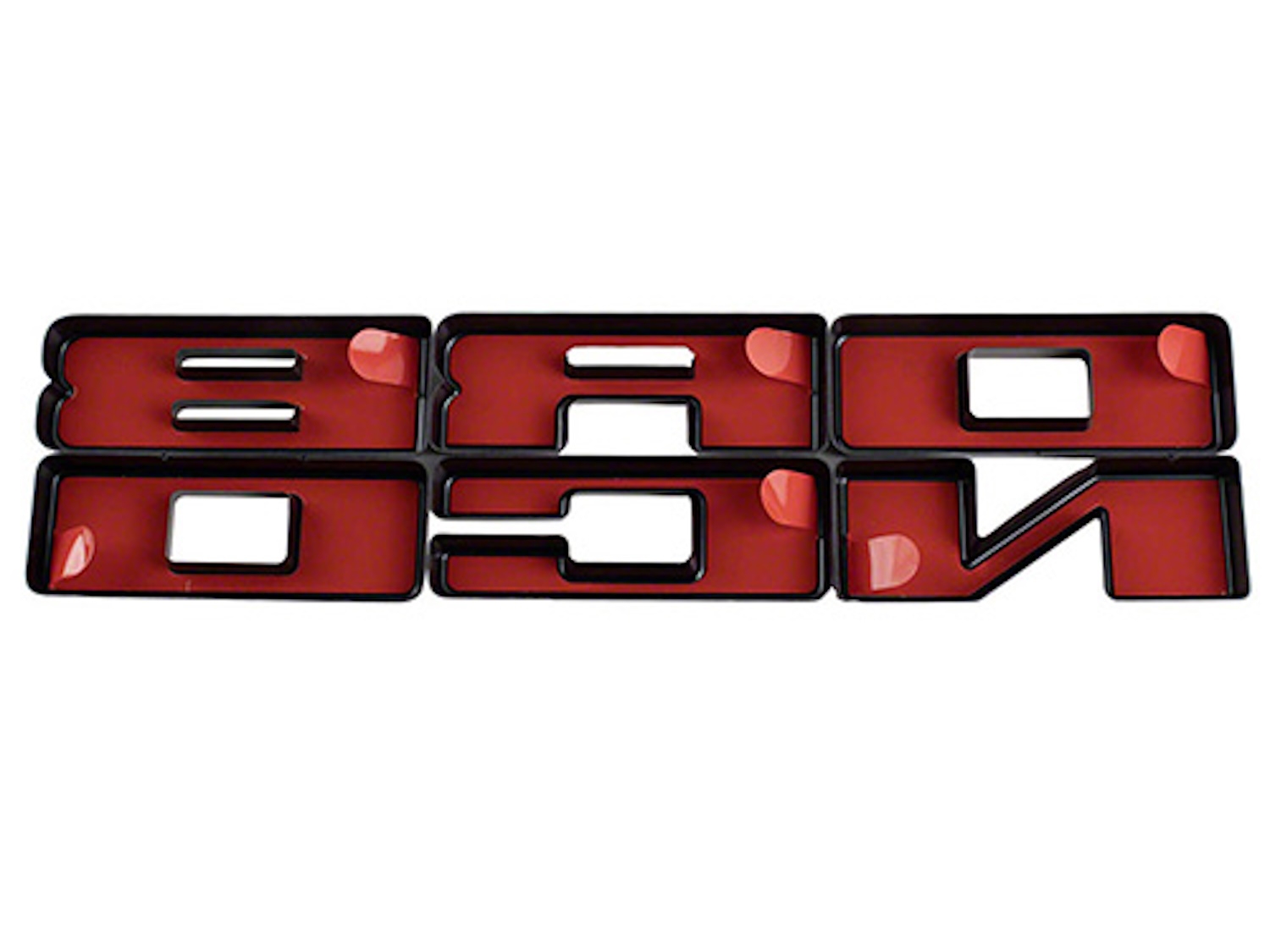 Ford Performance Grille Emblem Overlay BRONCO Lettering Sinister