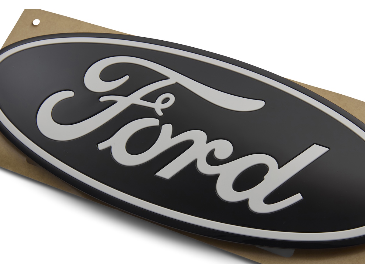 Ford Performance Black Oval Ford Emblems Kit Of Two For Front And