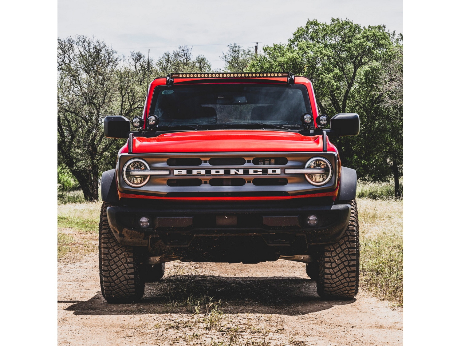 Ford Performance Off Road Fog Light Kit 360 Series 4 Inch Round