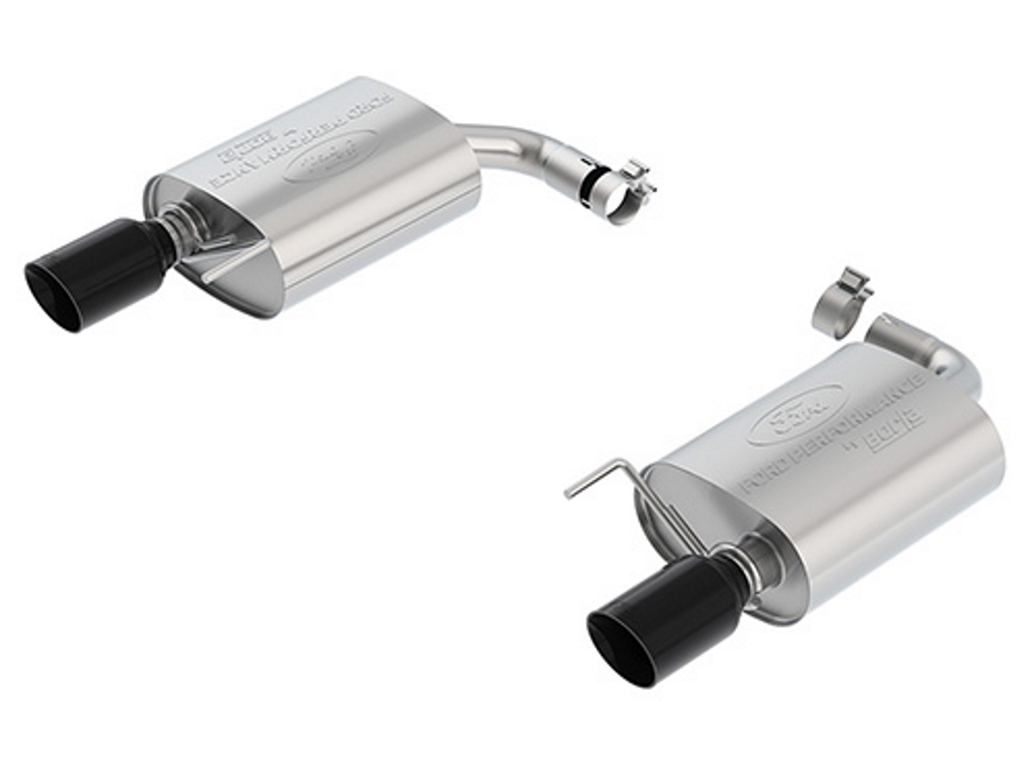 Ford Performance Muffler Kit - 2.3L EcoBoost - Extreme - Black
