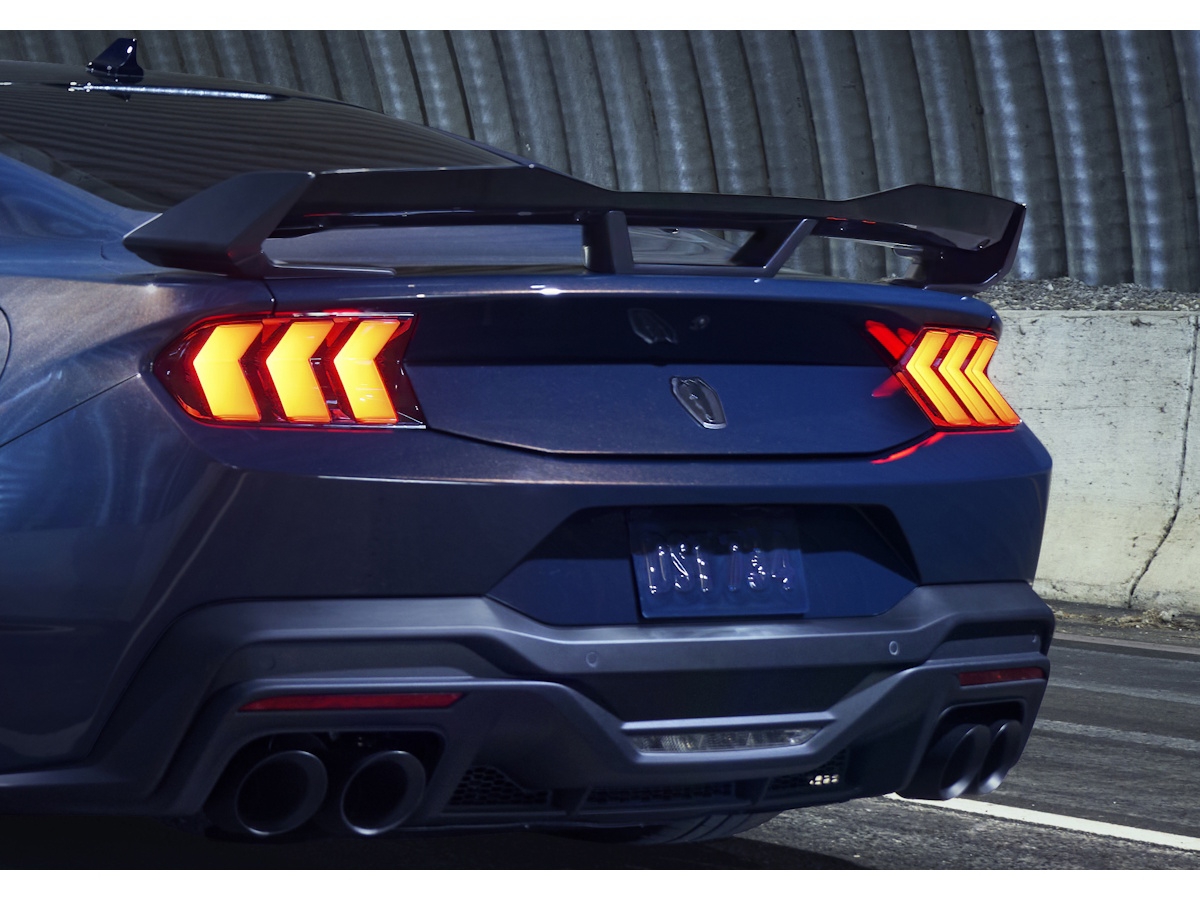 Ford Performance Dark Horse Rear Spoiler With Gurney Flap, M-16600