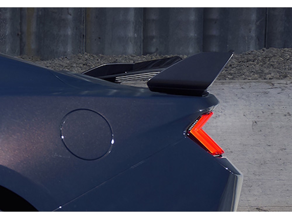 Ford Performance Dark Horse Rear Spoiler With Gurney Flap, M-16600