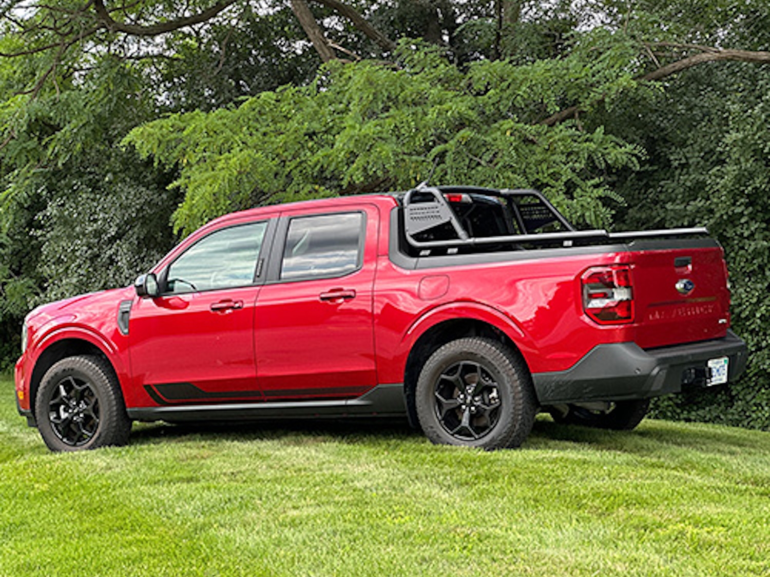 Ford Performance Off Road Chase Rack Black Steel With Maverick