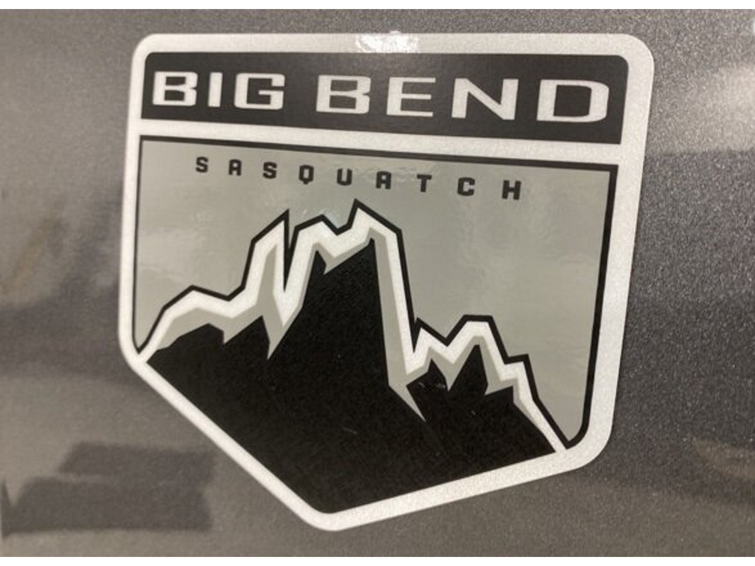 マークモントネクスト　マークモント Ford Front Fender Emblem Big Bend Sasquatch, M2DZ-16720-H