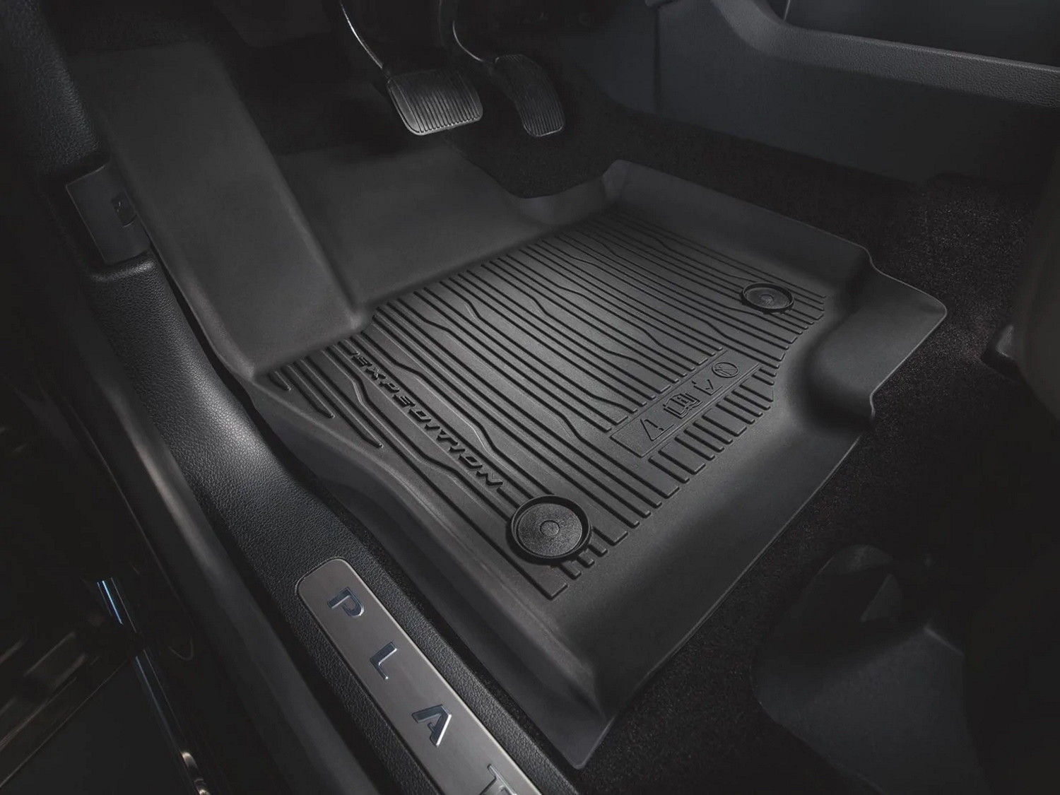 Ford All Weather Floor Liners Kit Of Four For First And Second