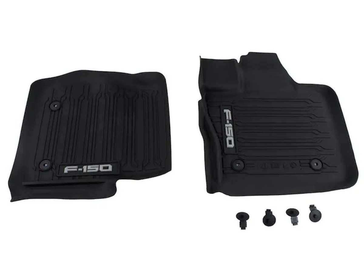 Ford Floor Liners Vinyl Flooring Front Only, ML3Z-1513086-CA