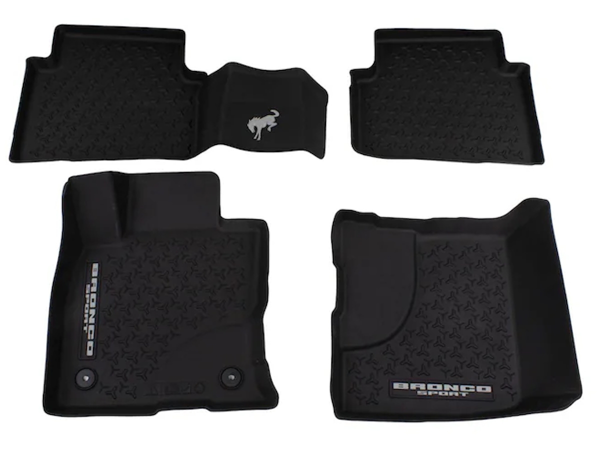 Ford All Weather Floor Liners Kit Of Four For Carpet Flooring
