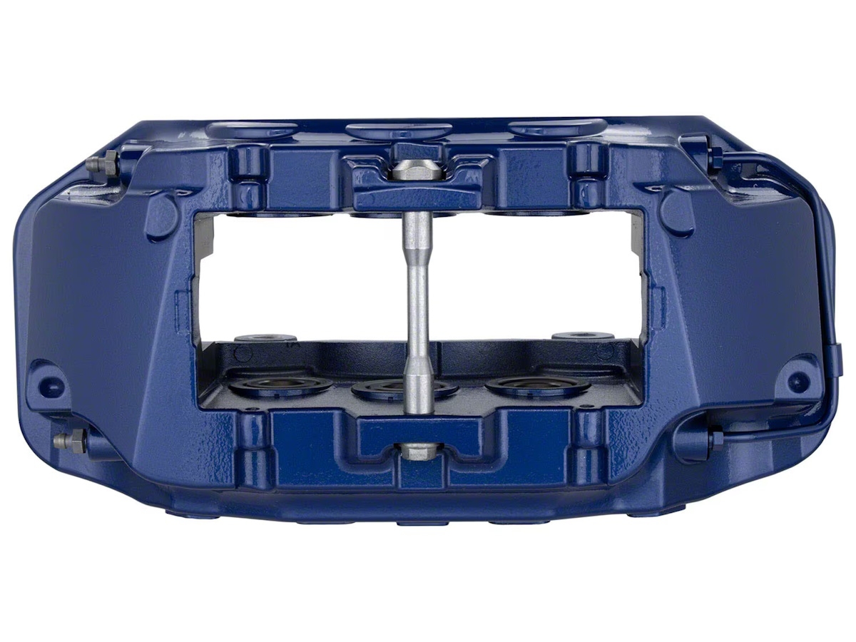 Ford Dark Blue Brake Caliper Front 6 Piston Passenger Side With