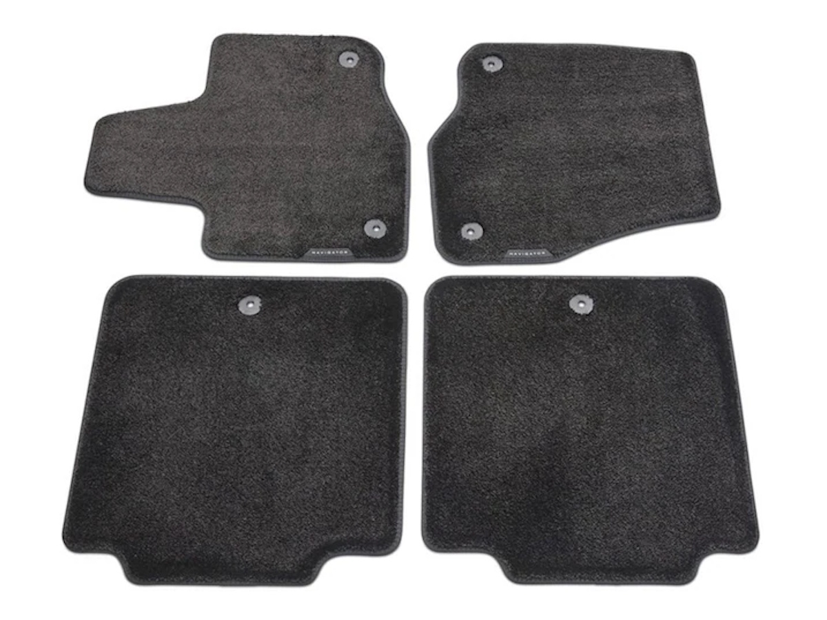Ford Carpeted Floor Mats For First And Second Rows Kit Of Four 60