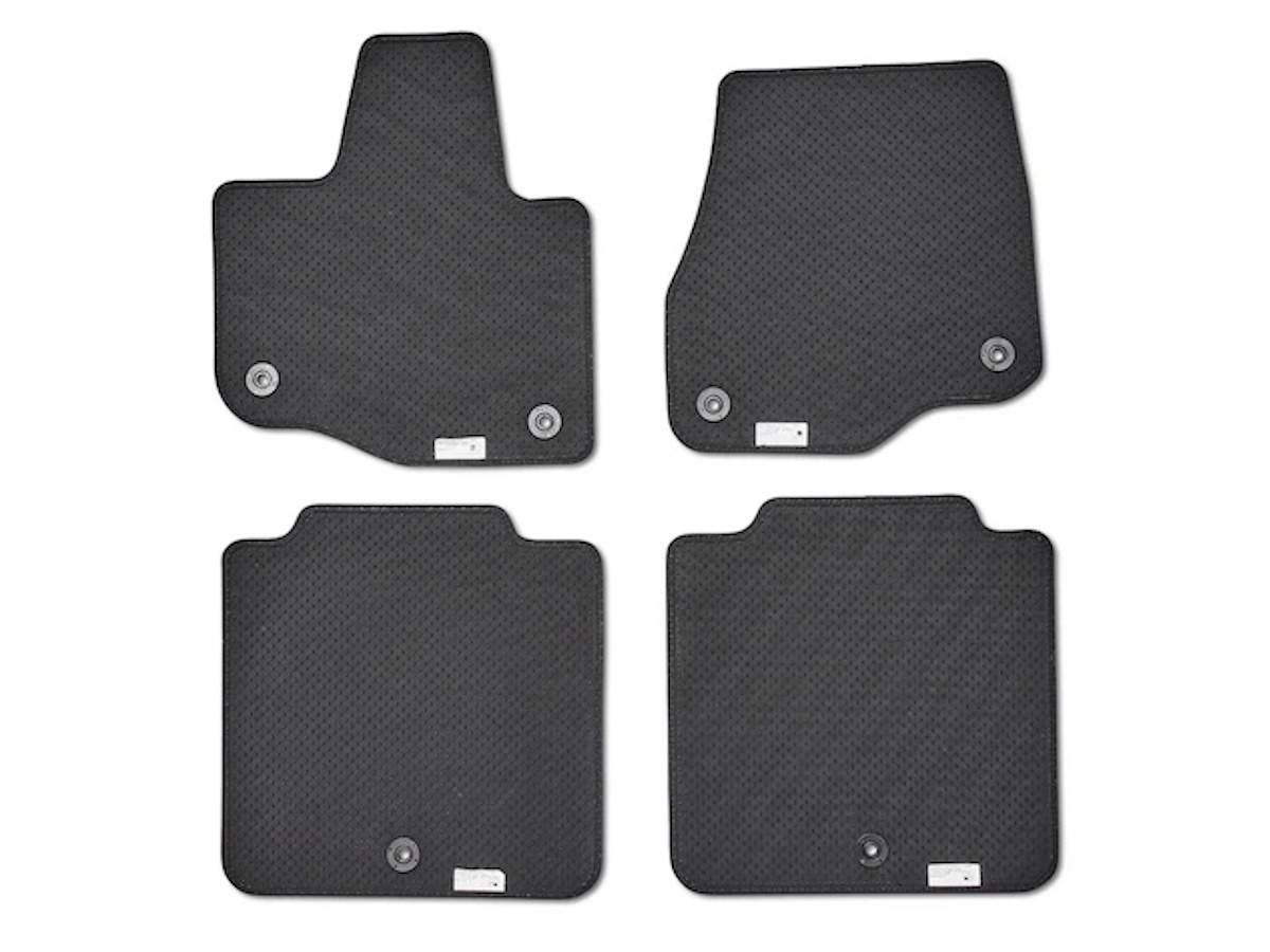 マツモト Ford Carpeted Floor Mats For First And Second Rows Kit Of Four 60