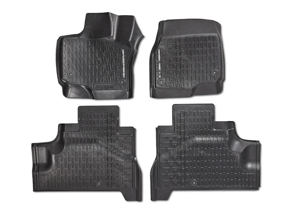 Ford All Weather Floor Liners For First And Second Rows Kit Of