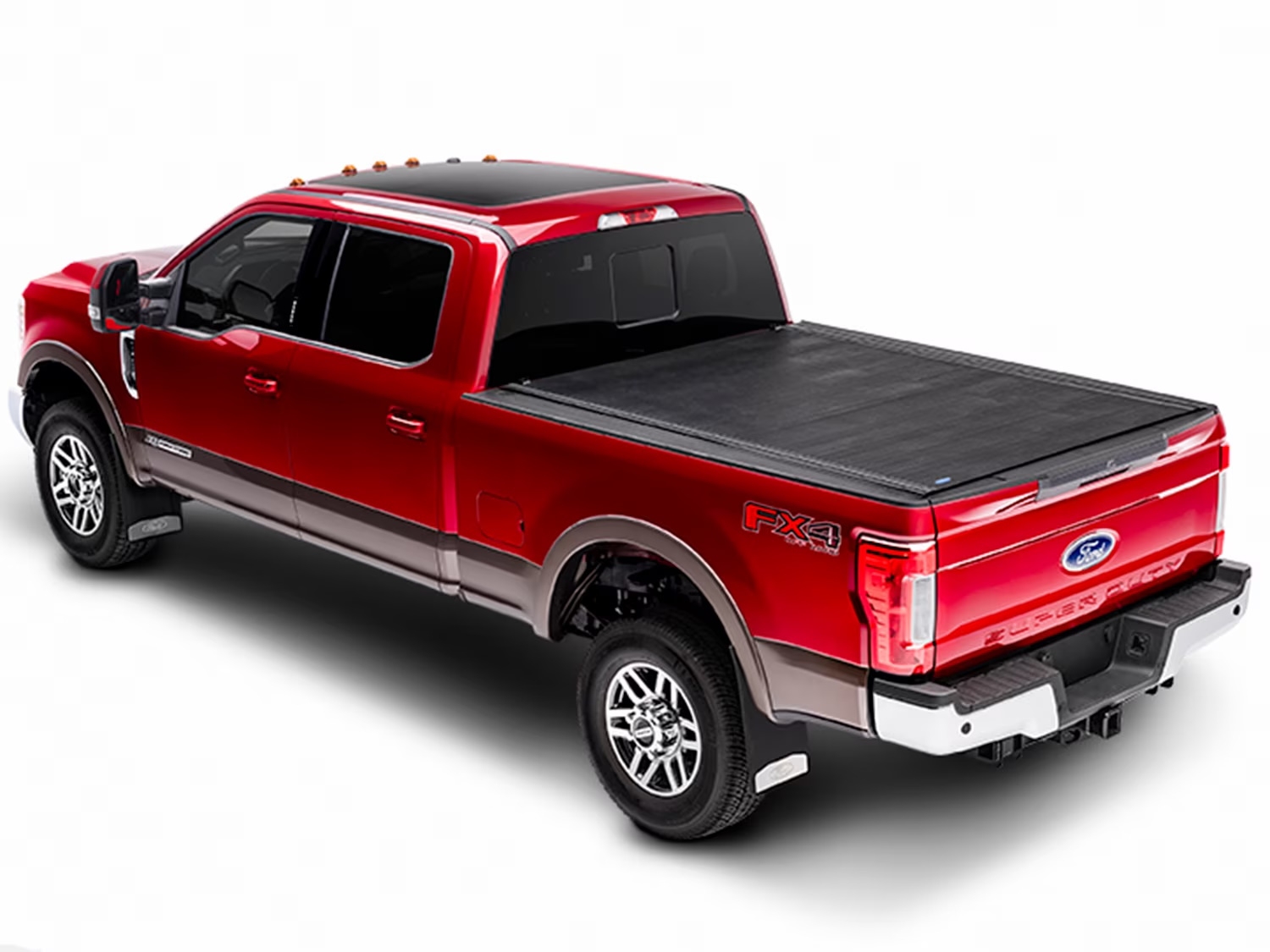 Ford Tonneau Cover - 6.75' Bed Hard Roll-Up, VHC3Z-99501A42-T