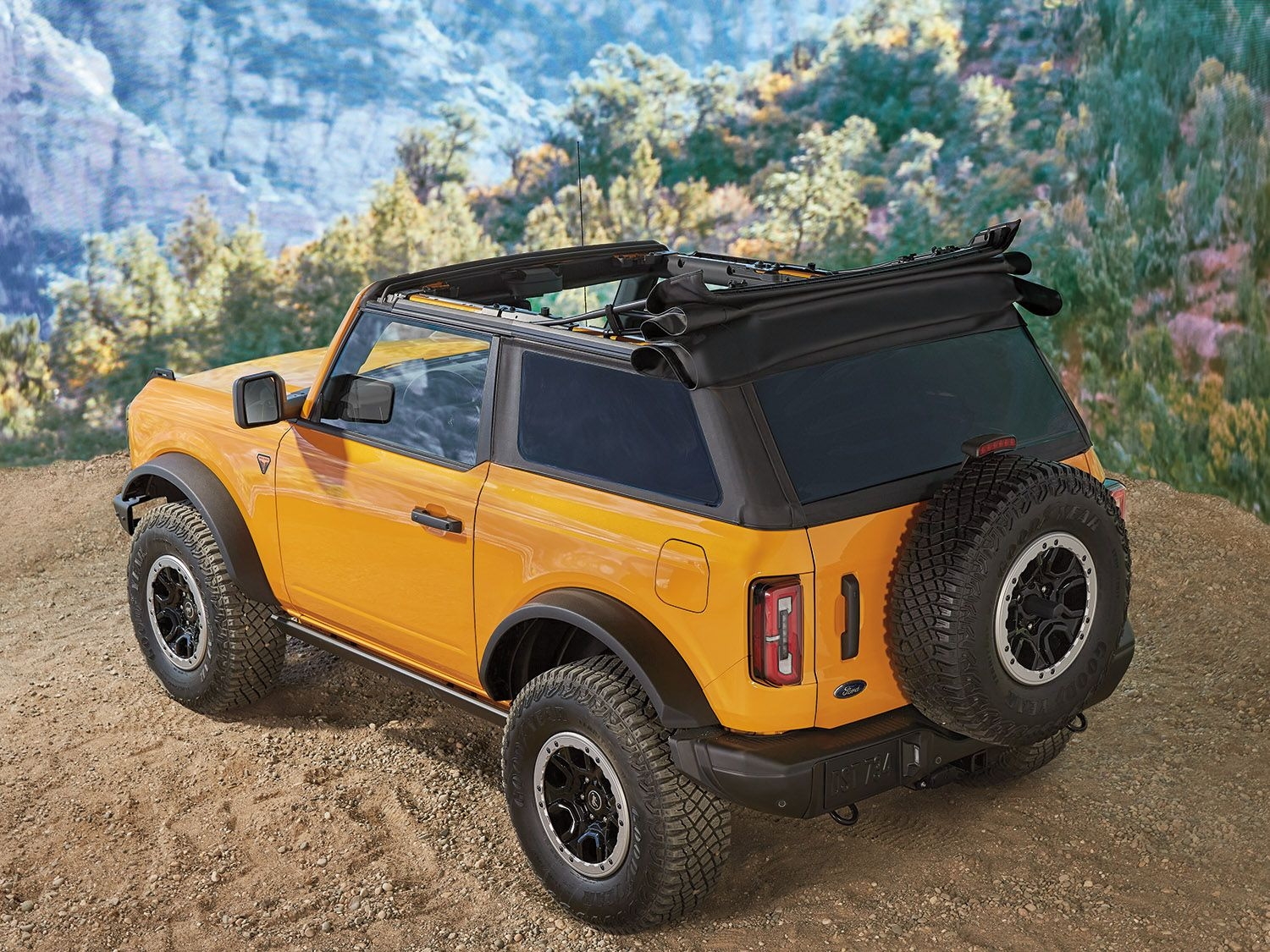 Ford Full Roof Trektop Retractable Sunrider Soft Top Vinyl 2 Door