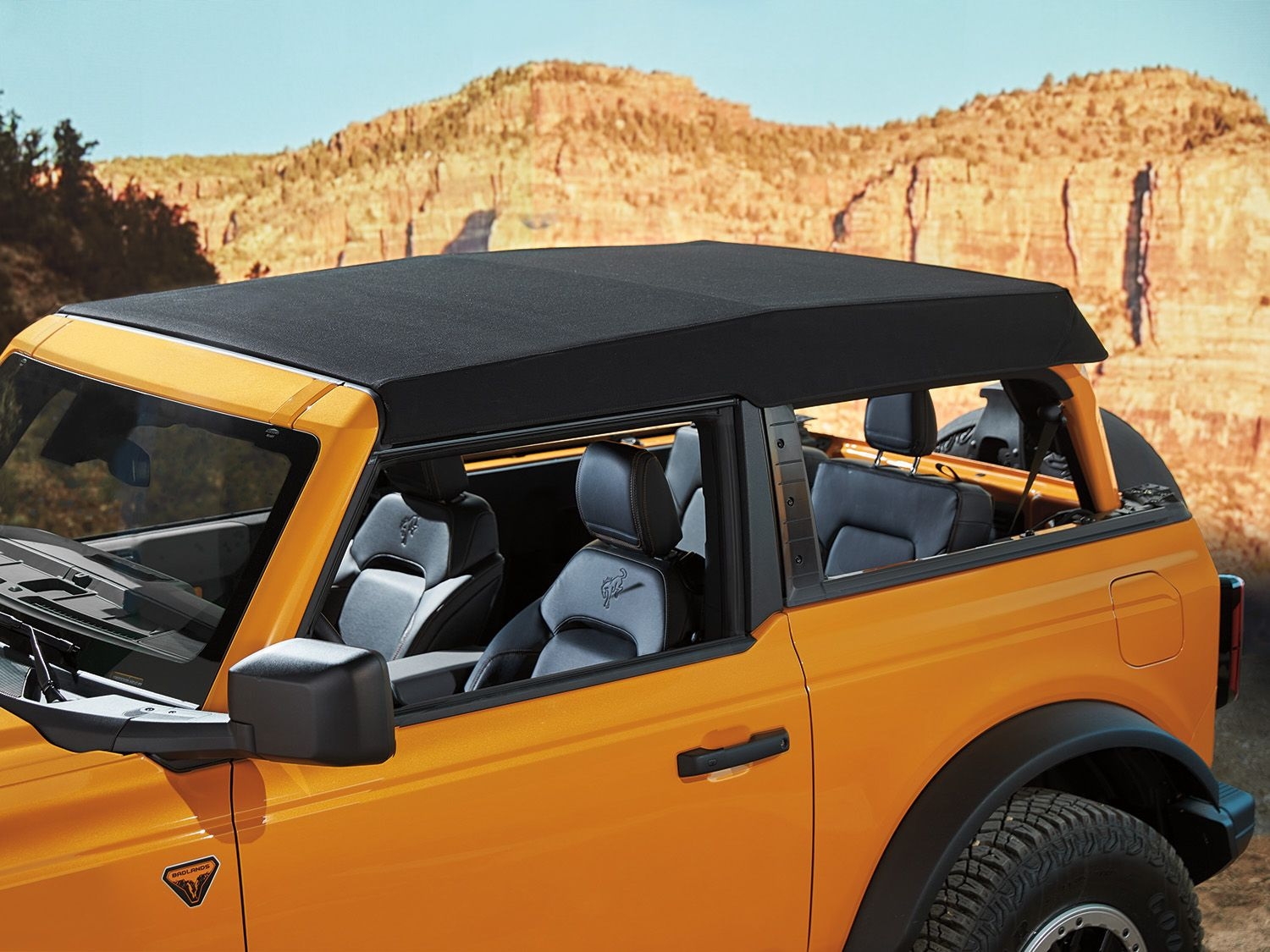 Ford Full Roof Trektop Retractable Sunrider Soft Top Twill 2 Door
