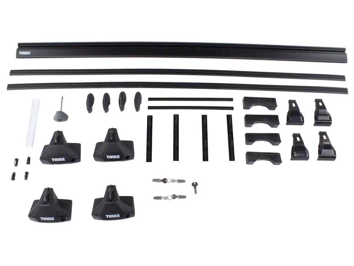 Ford Clamp On Roof Rack Cross Bars Kit Of Two By Thule, VMK9Z
