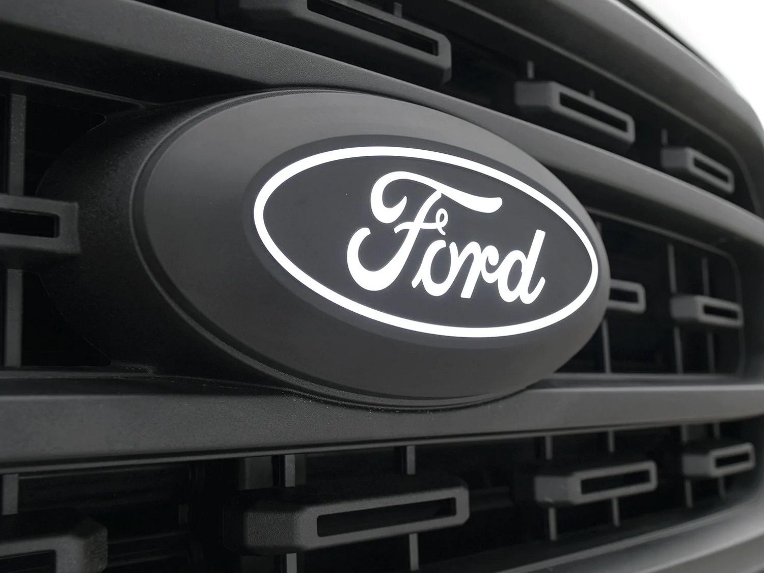 Ford LED Lighted Ford Oval Grille Emblem For Vehicles Without