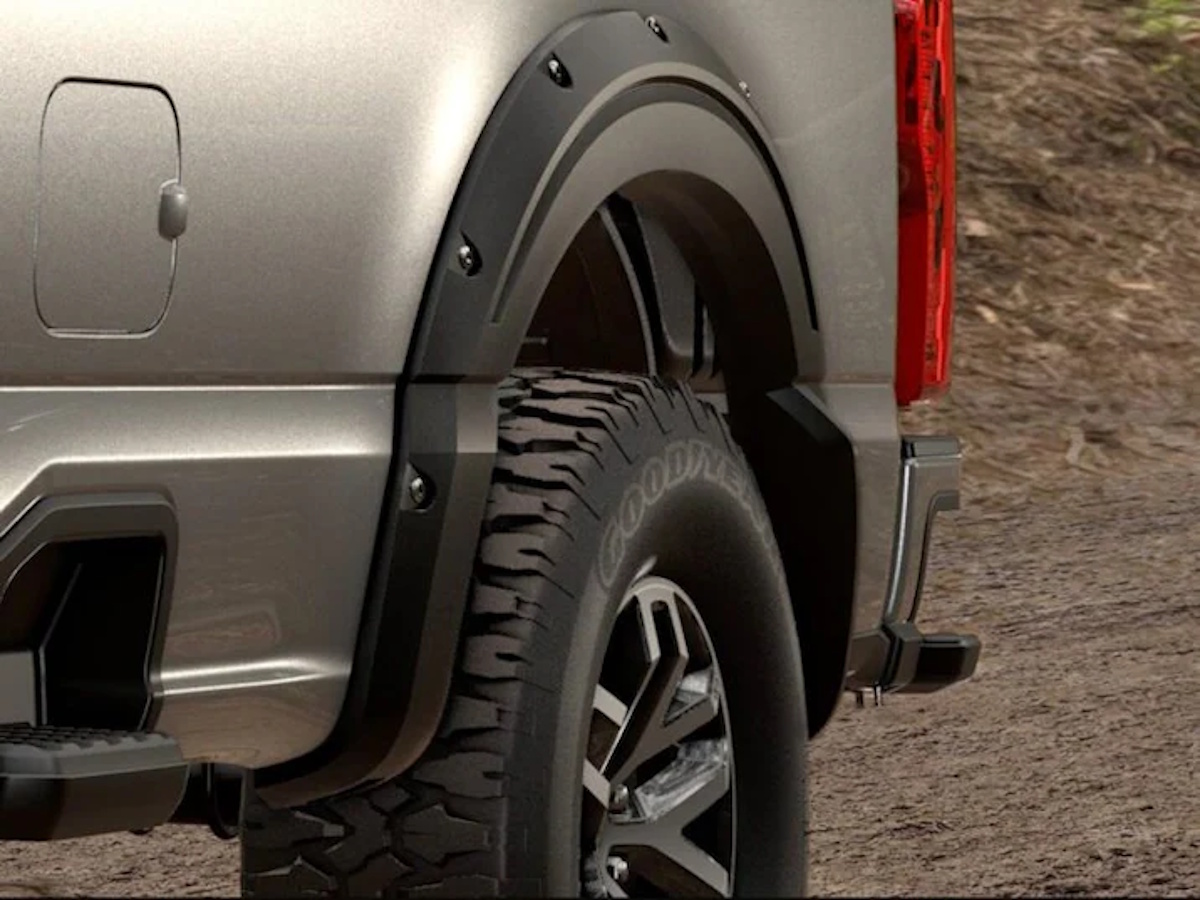 Ford Fender Flare Kit Superbolt Four Piece Set By AirDesign For 8