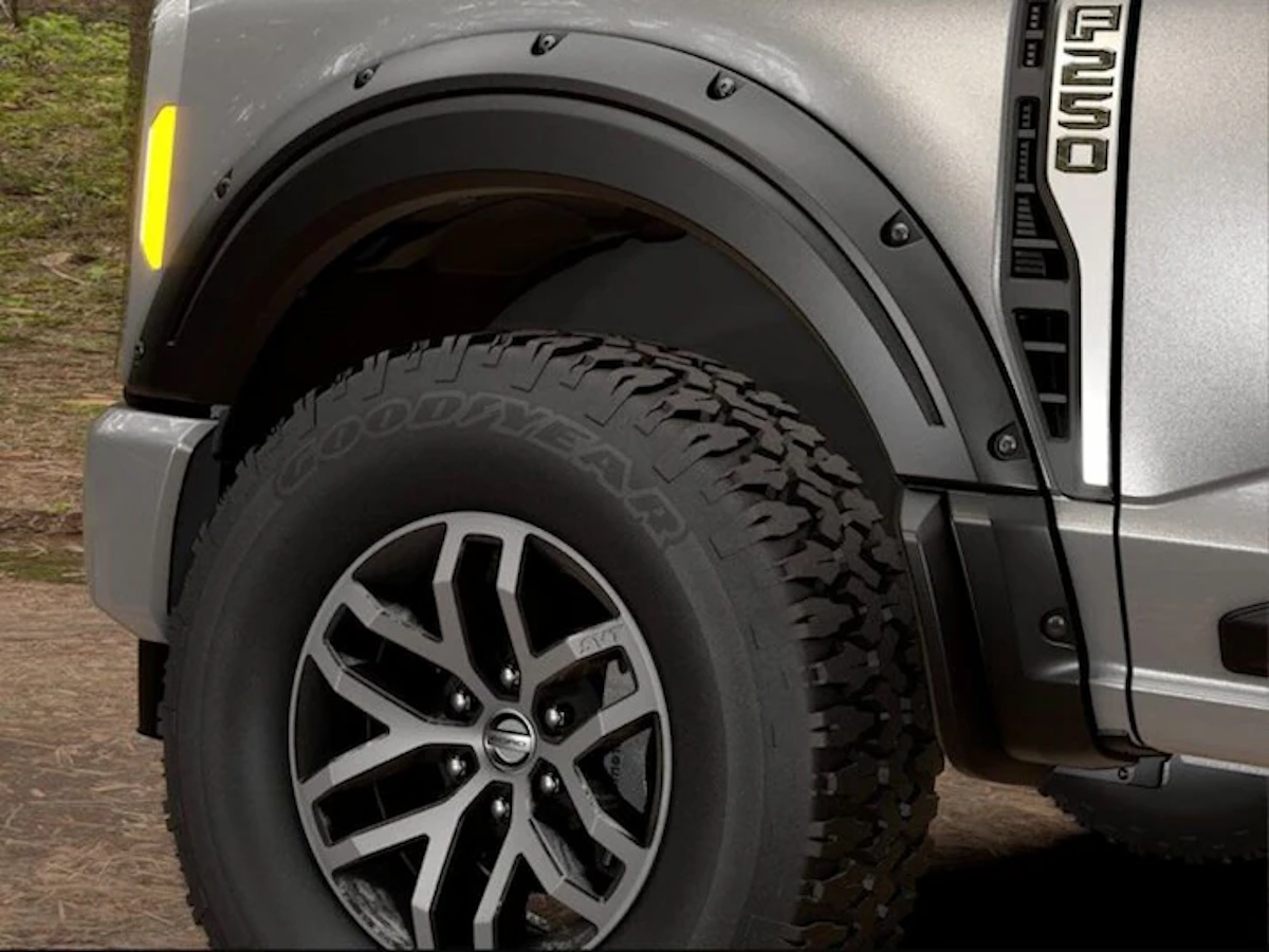 Ford Fender Flare Kit Superbolt Four Piece Set By AirDesign For 8