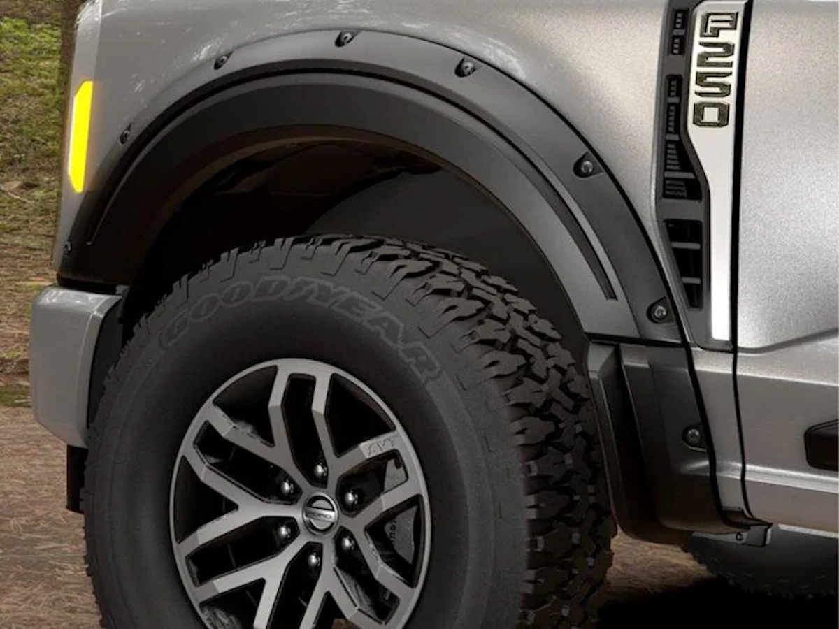Ford Fender Flare Kit Superbolt Four Piece Set By AirDesign For