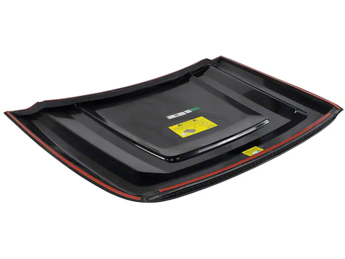 Ford Satin Black Hood Scoop By Air Design, VPC3Z-16C630-A