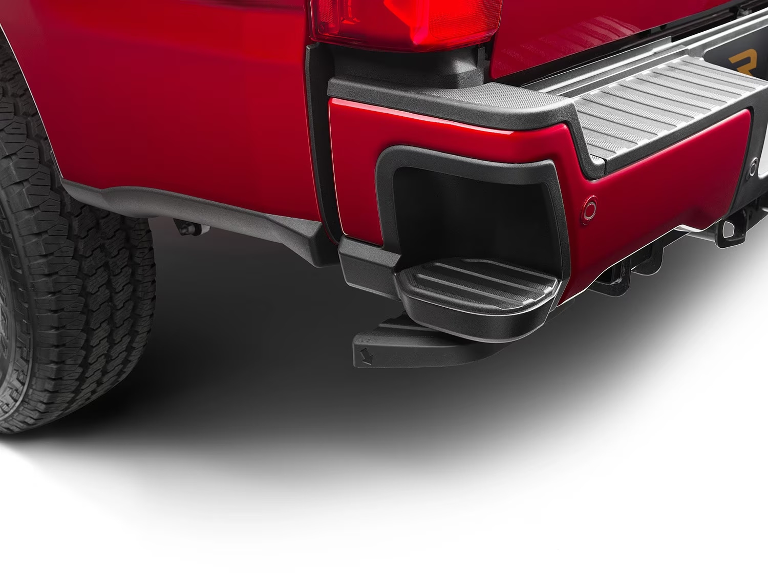 Ford Retractable Rear Bumper Step For Driver Side, VPC3Z-17A958-A