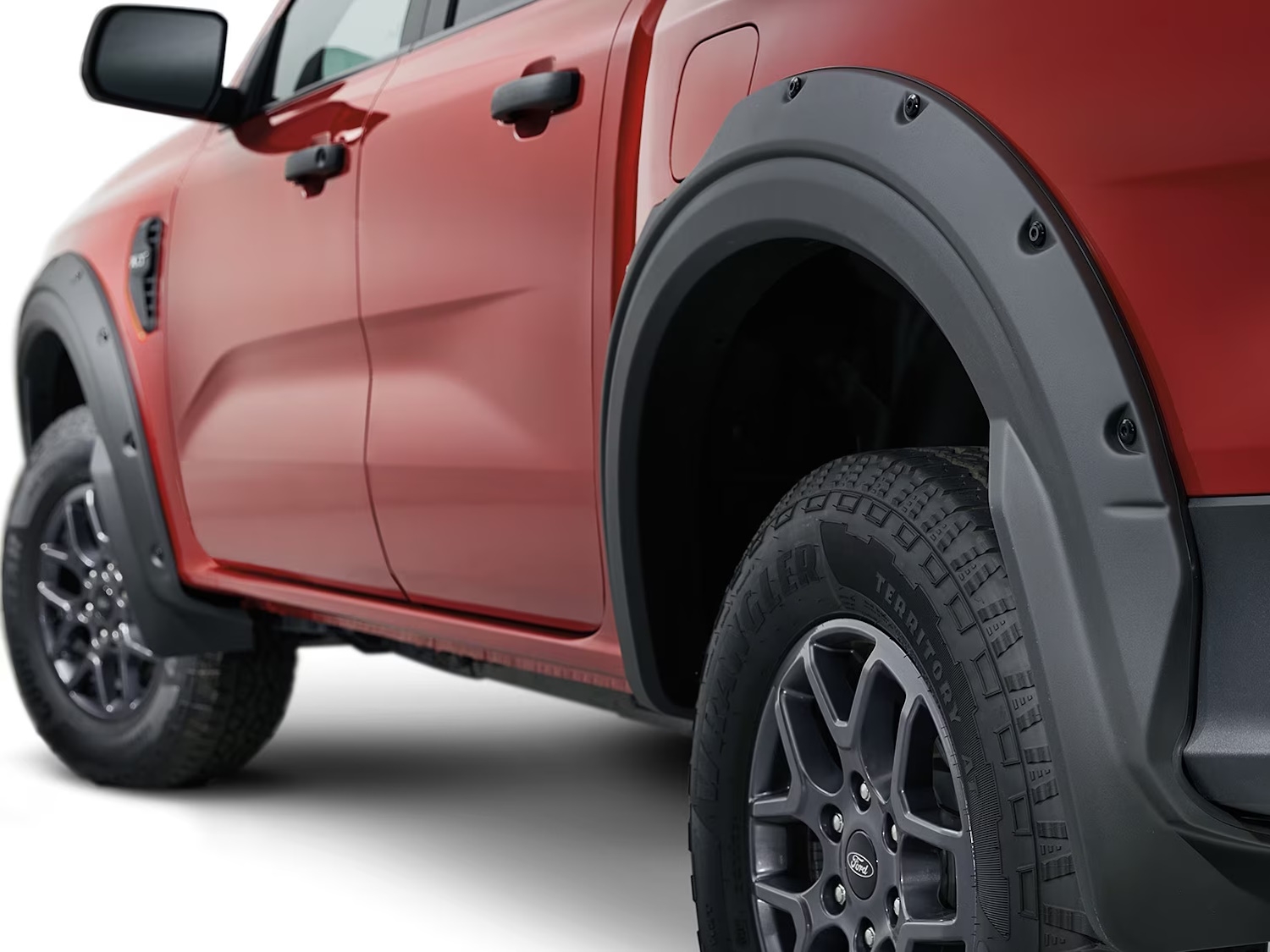 Ford AirDesign Satin Black Fender Flares Kit Of Four Bolt On
