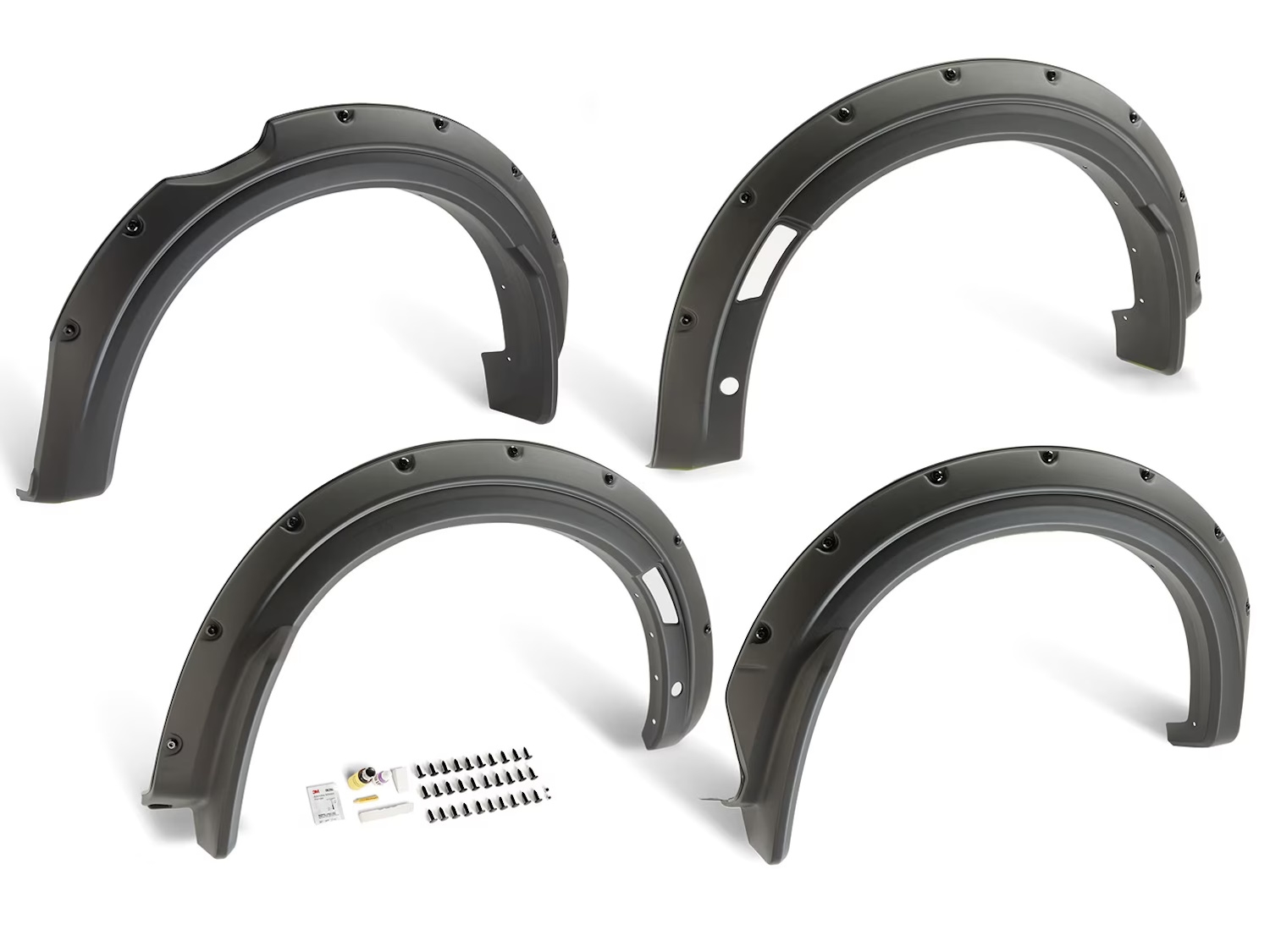Ford AirDesign Satin Black Fender Flares Kit Of Four Bolt On