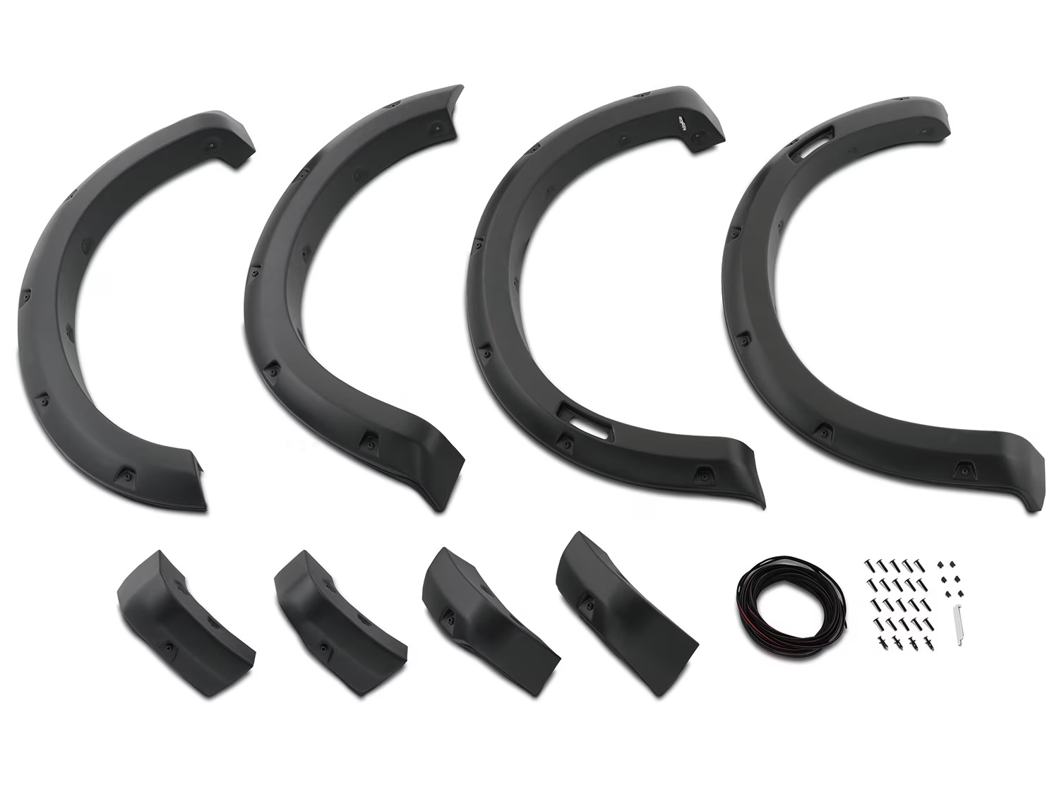 Ford Bushwacker Fender Flares Kit Of Four Matte Black With