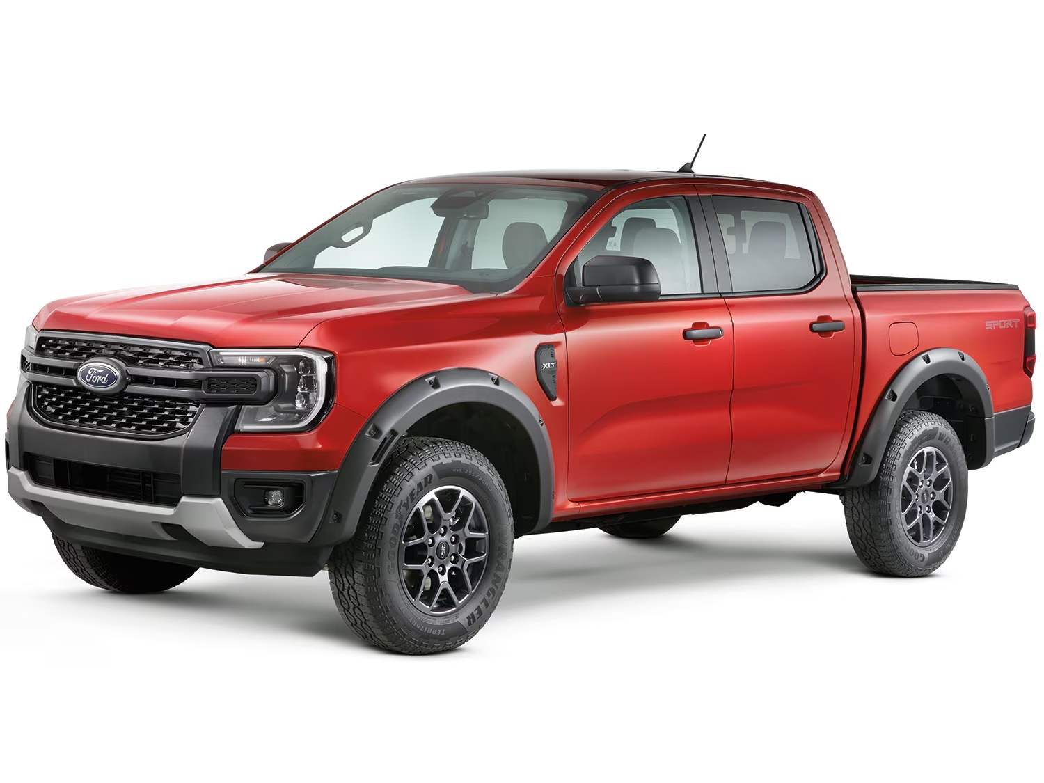フォード Ford Bushwacker Fender Flares Kit Of Four Matte Black With