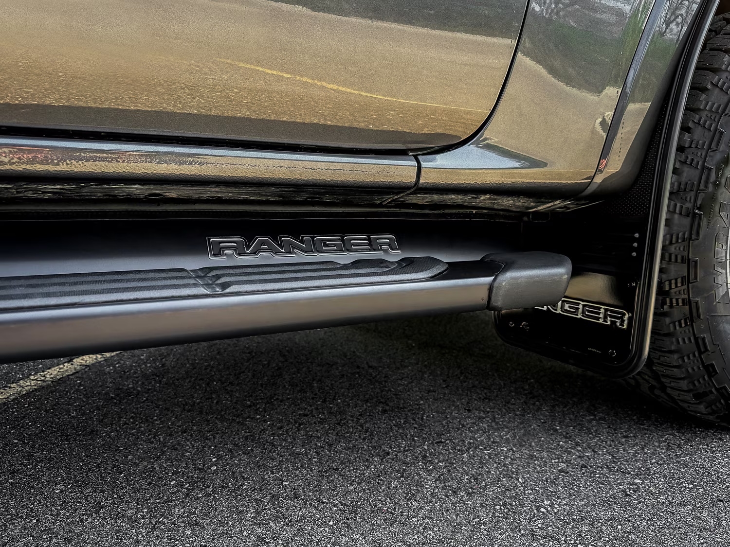 Ford Black Anodized Step Bar Filler Set Of Two For Crew Cab With