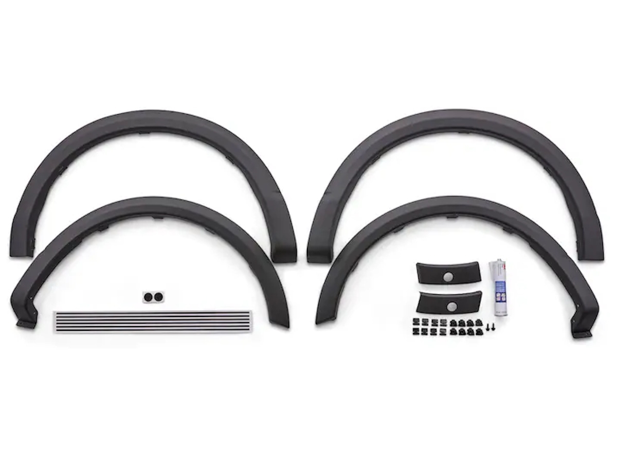 Ford OE Style Fender Flares Kit Of Four Textured Black, VRL3Z