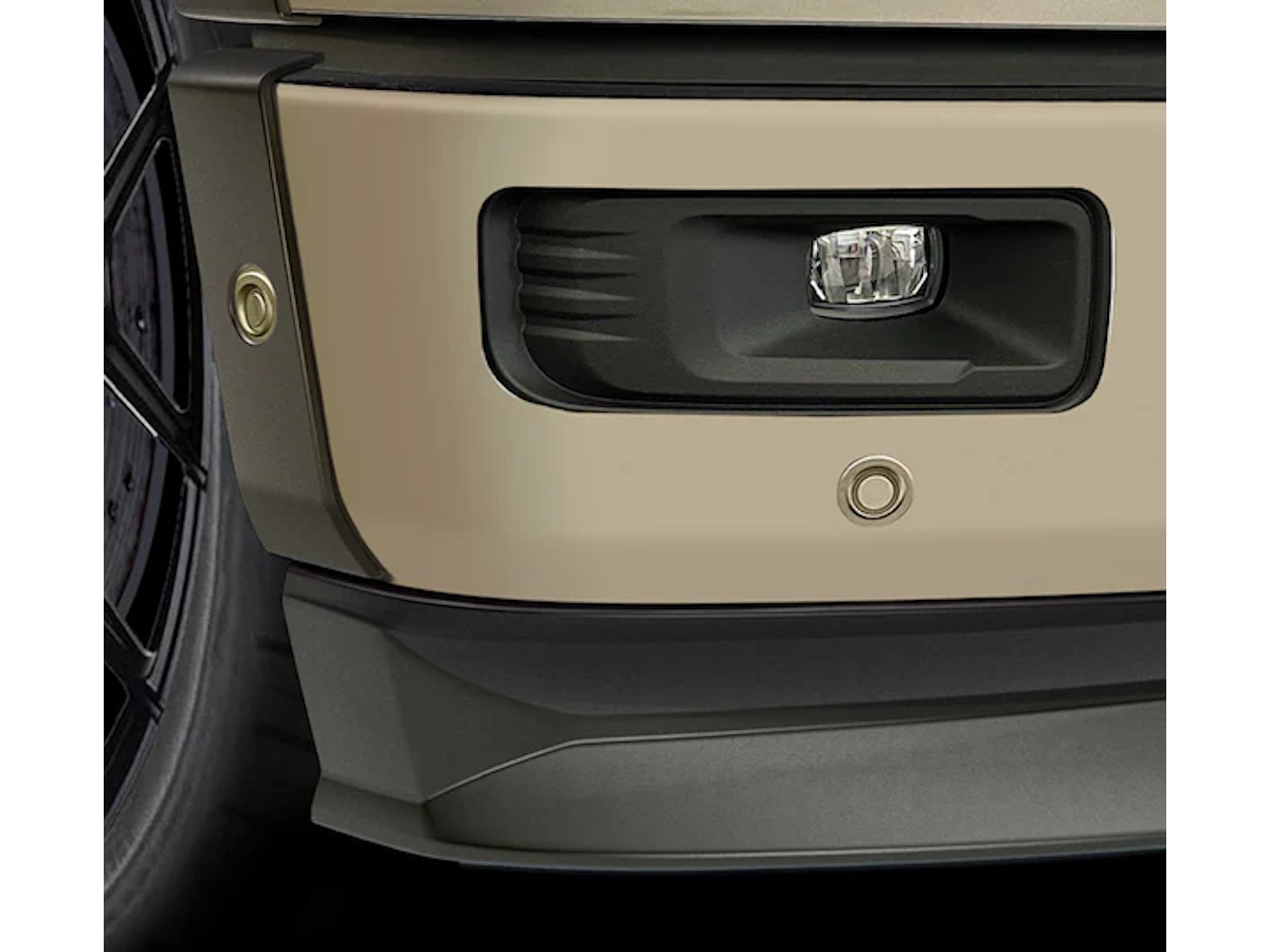 Ford Black Lower Spoiler For Front Bumper By Air Design, VRL3Z
